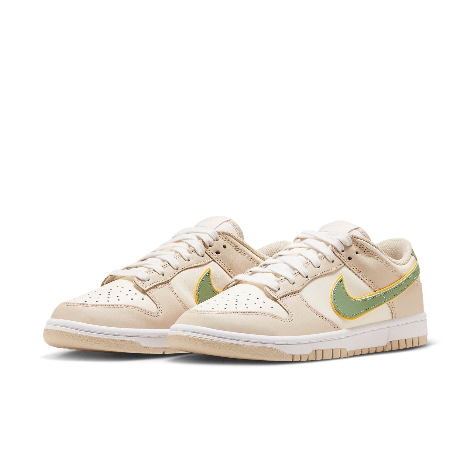 (WMNS) Nike Dunk Low 'Pale Ivory Oil Green' FQ6869-131