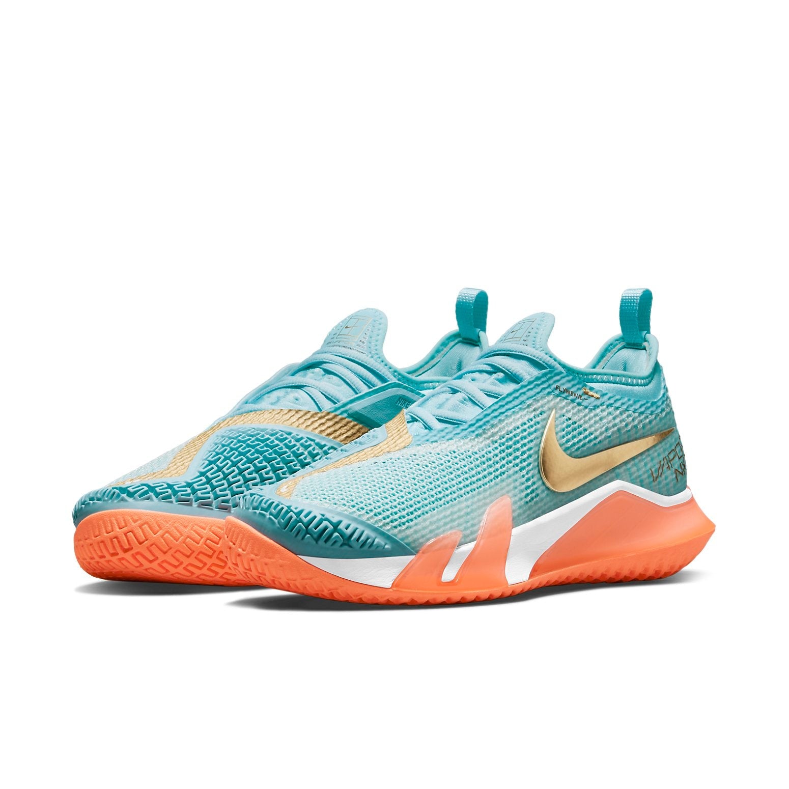 (WMNS) Nike Court React Vapor NXT 'Copa Bright Mango' CV0742-400