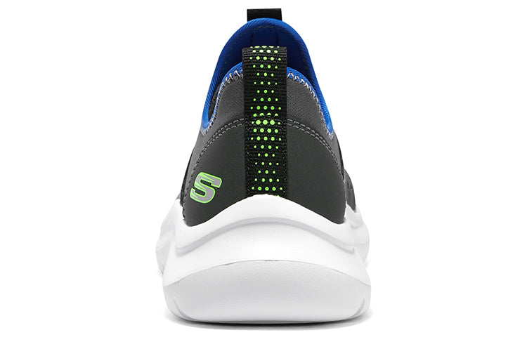 (GS) Skechers Comfy Slip On Shoes 'Grey Blue' 405260L-CCBL
