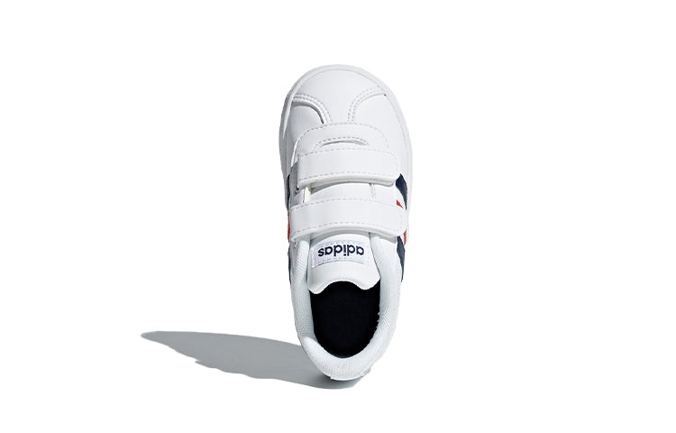 (TD) adidas VL Court 2.0 Cmf I 'White Blue' DB1840