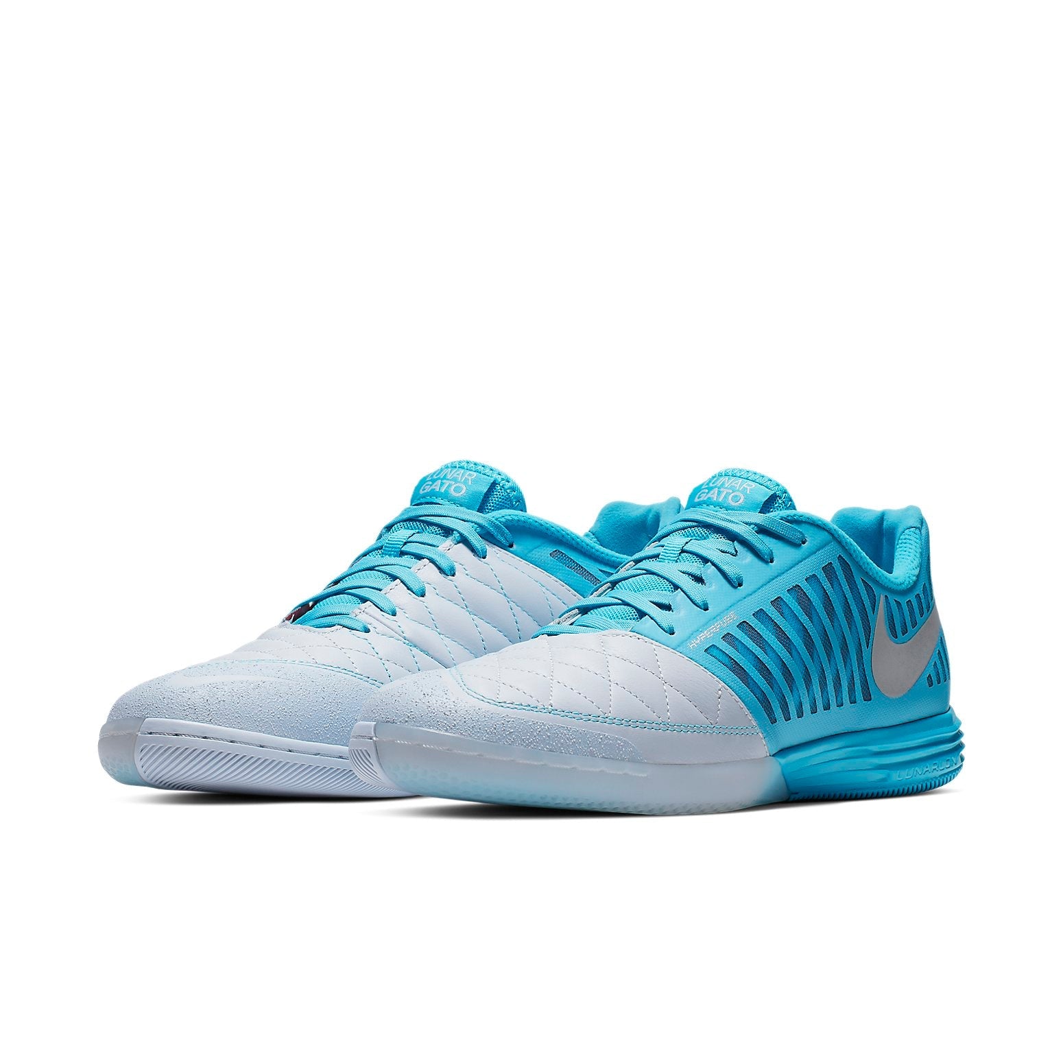 Nike Lunar Gato II IC 'White Blue' 580456-404