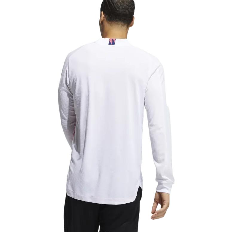 adidas Real Madrid 20/21 Authentic Home Long Sleeve Jersey 'White Navy' FQ7488