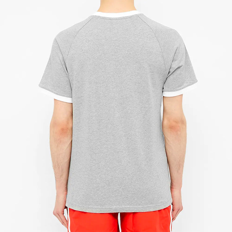 Men's adidas originals Short Sleeve Gray T-Shirt FM3769