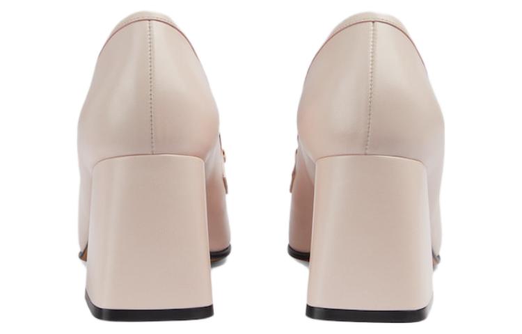 (WMNS) Gucci Web Accent Leather Pumps 'Pink' 757934-AACE8-5912