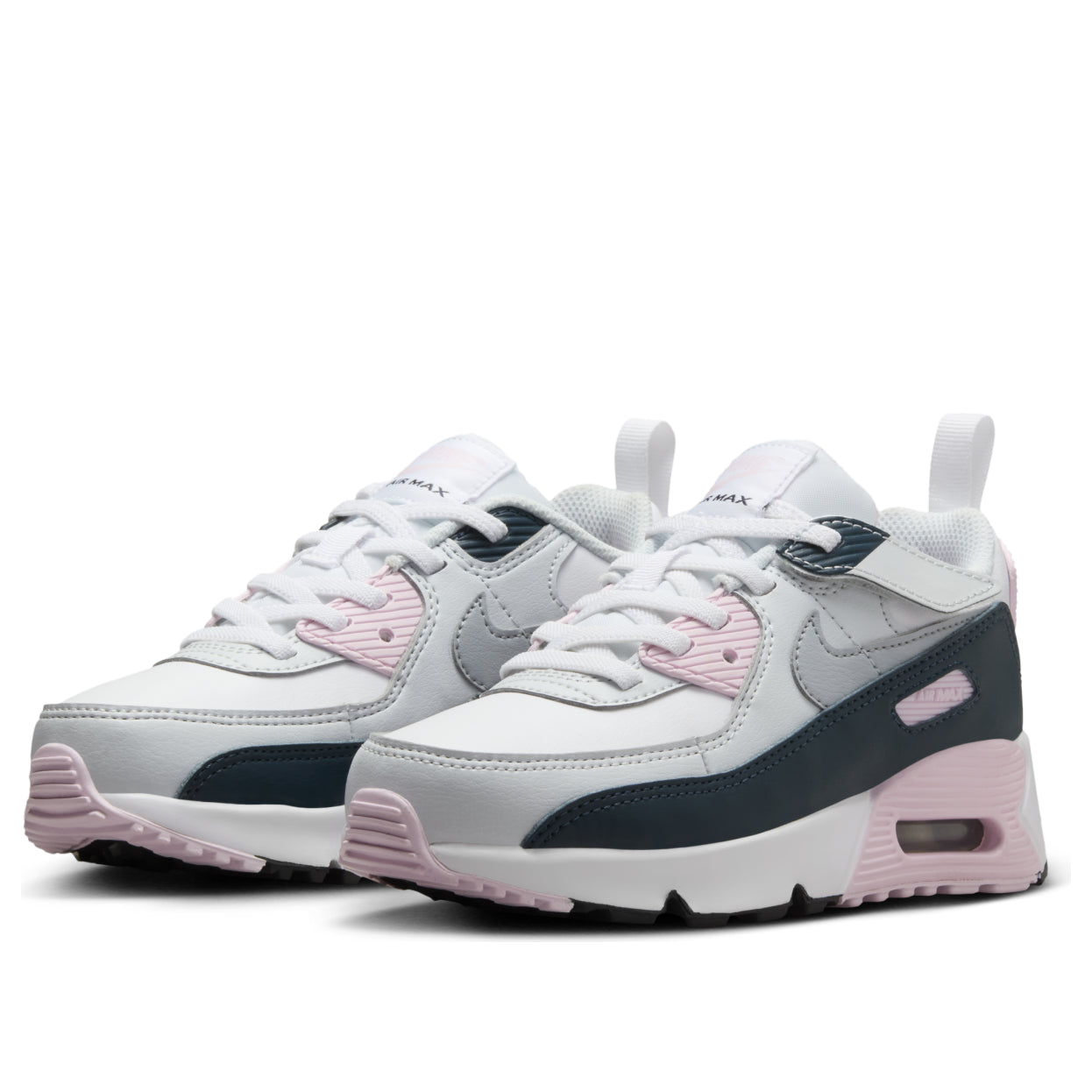 (PS) Nike Air Max 90 EasyOn 'White Pink Foam Armory Navy Wolf Grey' HF6357-104