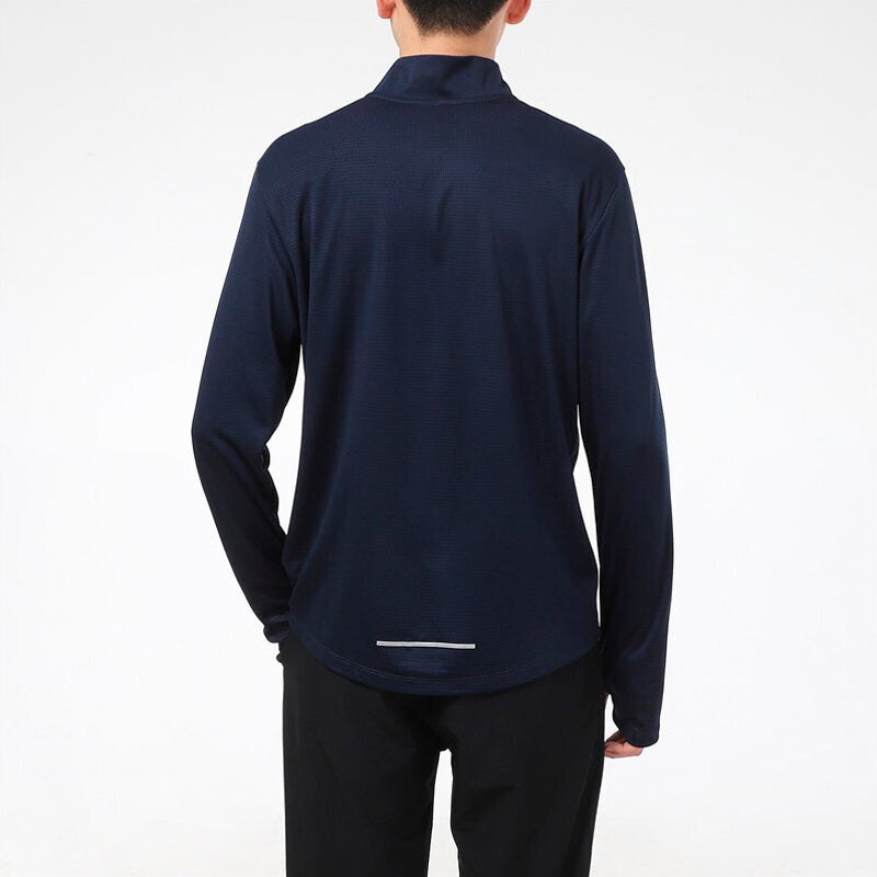 Nike Pacer Dri-FIT Cardigan Running Sports Long Sleeves Navy Blue BV4756-452