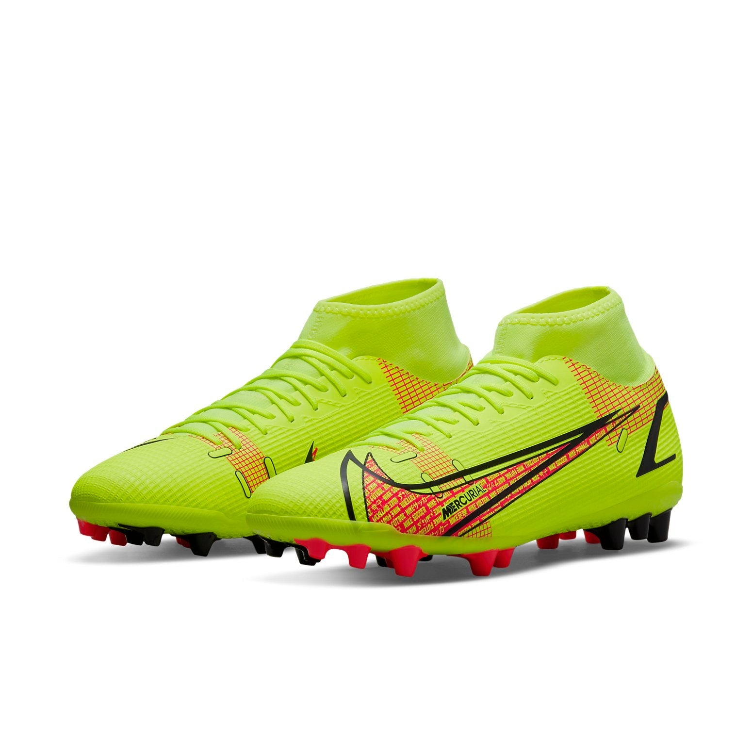 Nike Mercurial Superfly 8 Academy AG Artificial Grass 'Red Yellow' CV0842-760