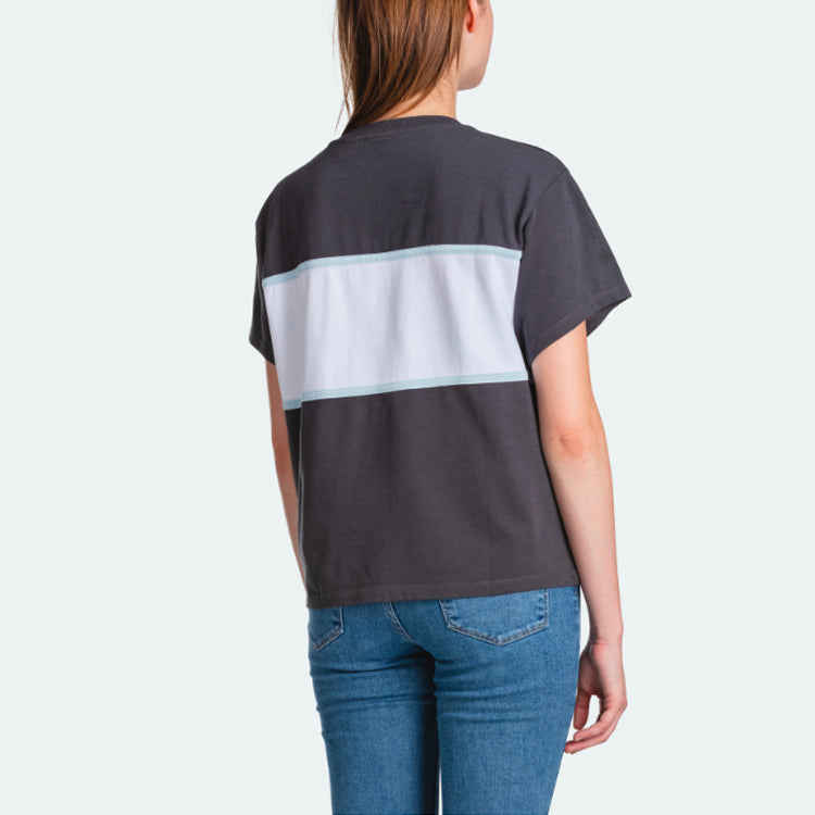 Levis Logo Printing Round Neck Short Sleeve Gray 85498-0001