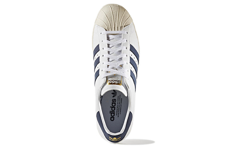 adidas Superstar 80S 'Footwear White Trace Blue Grey Two' BZ0145