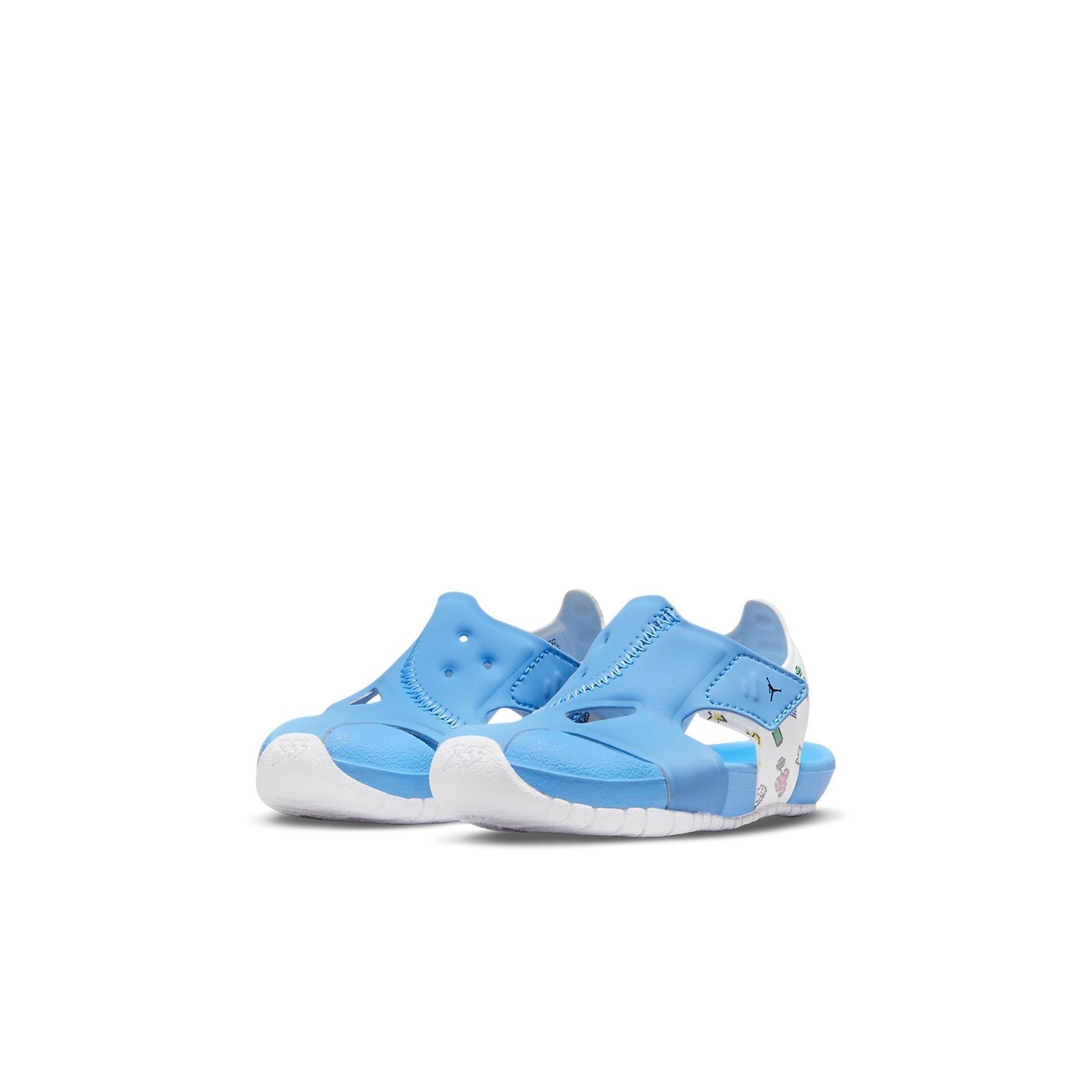 (TD) Air Jordan Flare 'University Blue Poison Lemon Yellow White' DM8972-417