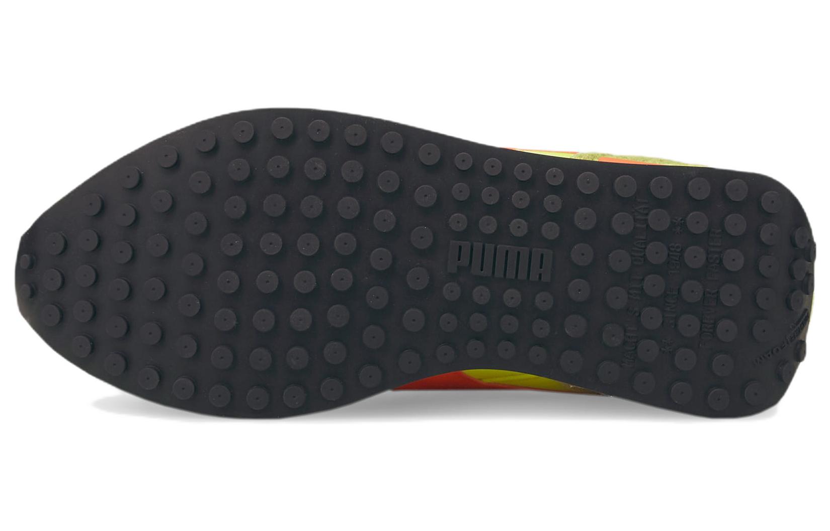 (WMNS) PUMA Future Rider Cut-Out Vintage 'Yellow Alert Dragon Fire' 384861-01