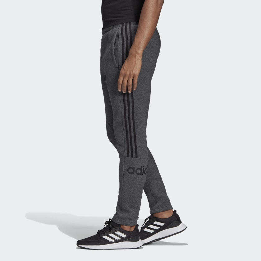 adidas Jog Pant 3S Running Sport Casual Knitting Trousers Men Grey EI9006
