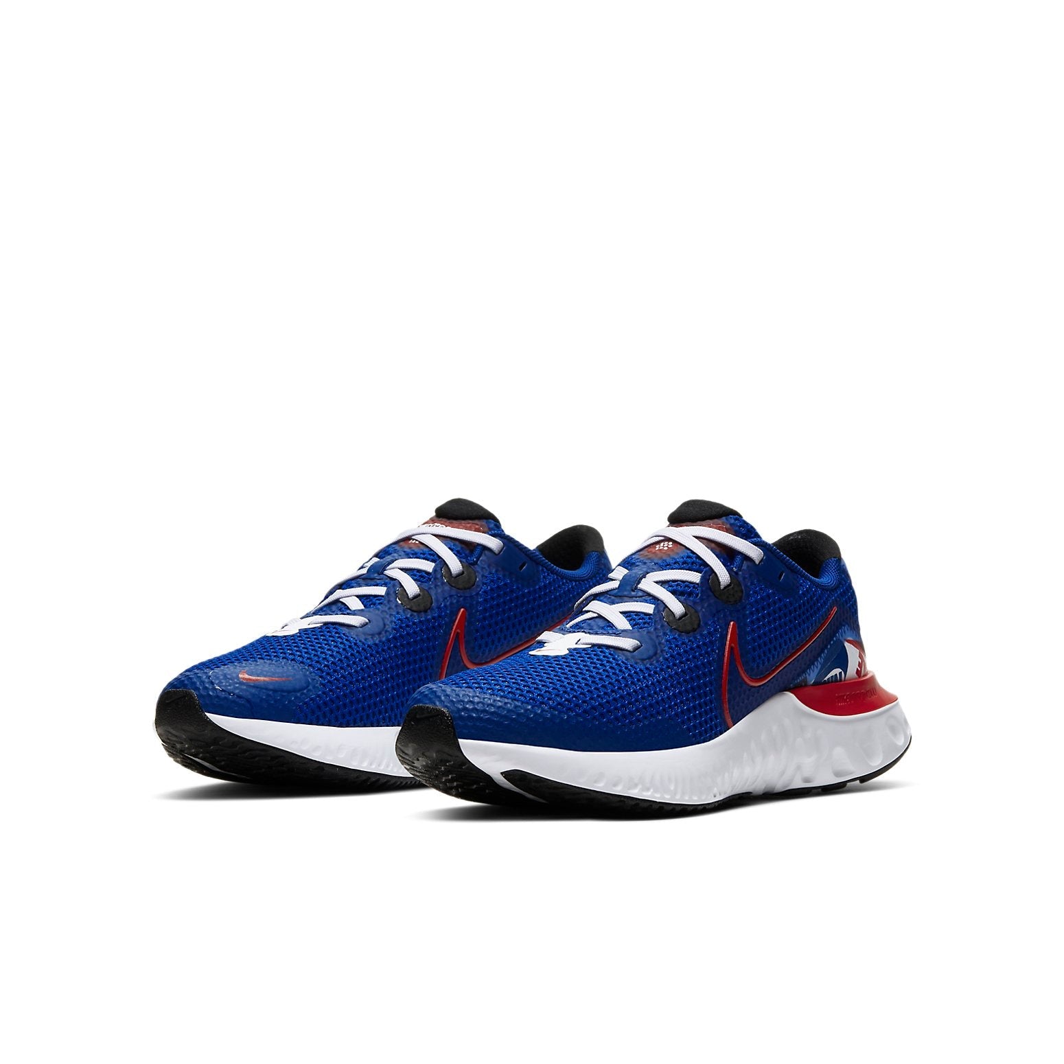 (GS) Nike Renew Run 'Blue White Red' CW5812-400