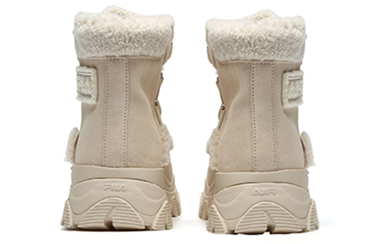(WMNS) FILA Warm Snow Boots 'Pink White' F12W144404FTP