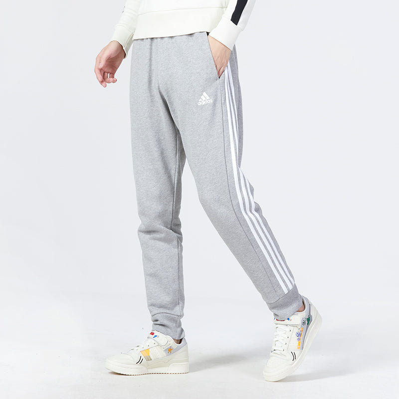 adidas Essentials French Terry Tapered Cuff 3-Stripes Pants IC9407