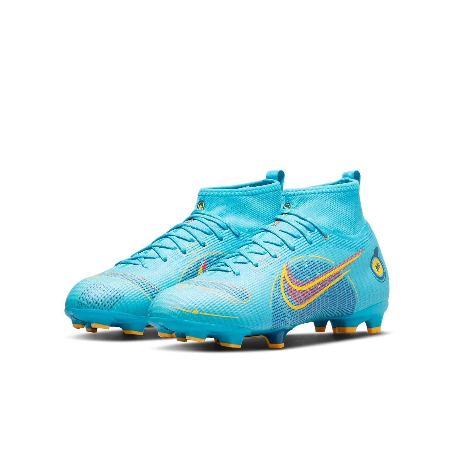 (GS) Nike Mercurial Superfly 8 Pro FG 'Chlorine Blue' DJ2843-484