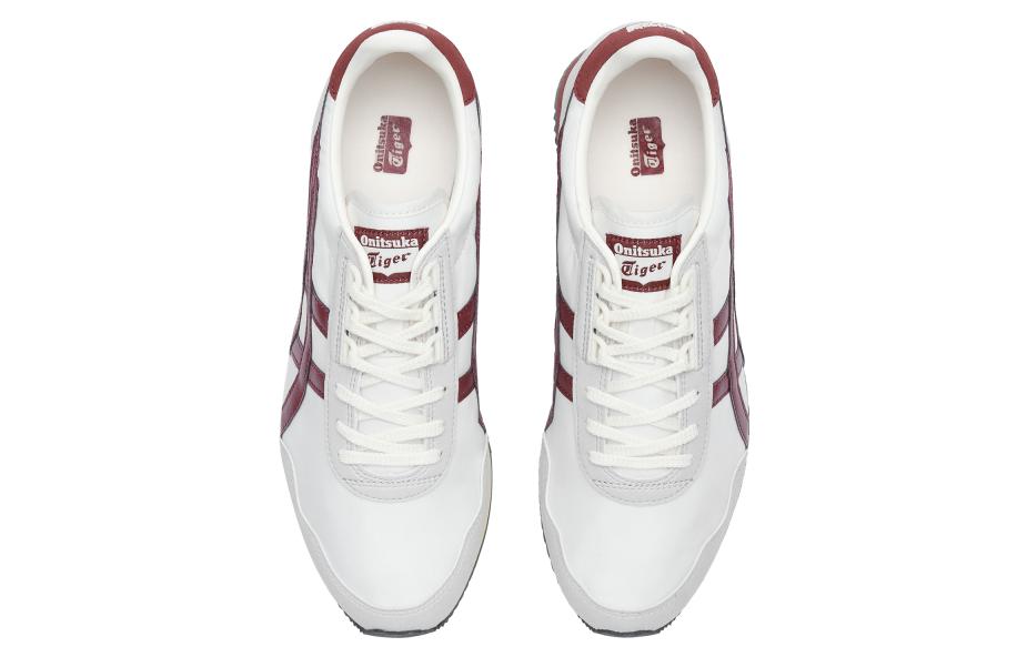 Onitsuka Tiger Dualio Marathon Running Shoes 'White Grey Burgundy' 1183B545-201