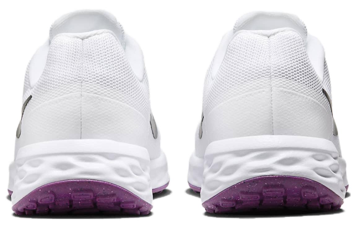 (WMNS) Nike Revolution 6 Wide 'White Vivid Purple' DC9001-106