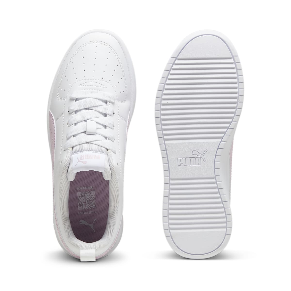 (WMNS) PUMA Rickie 'White Grape Mist' 387607-24