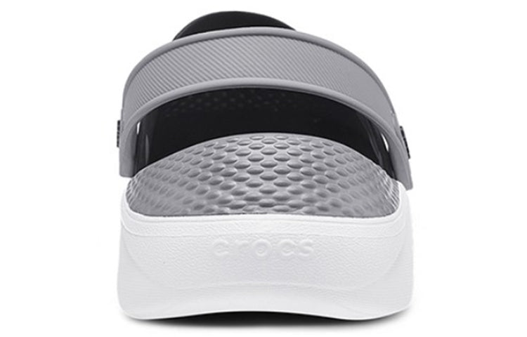 Crocs LiteRide Sandals 'Black Smoke Grey' 204592-05M