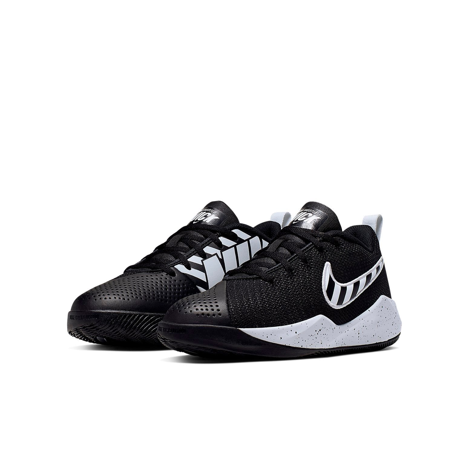 (GS) Nike Team Hustle Quick 2 Sport 'Black White' BV3236-001