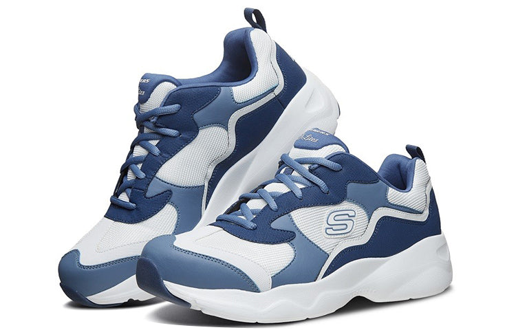 Skechers D'Lites Airy 'White Light Blue' 666117-WLB