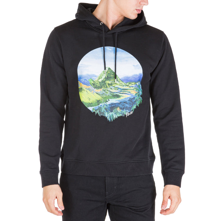 Men's KENZO Pattern Cotton Black F96-5SW362-4ME-99