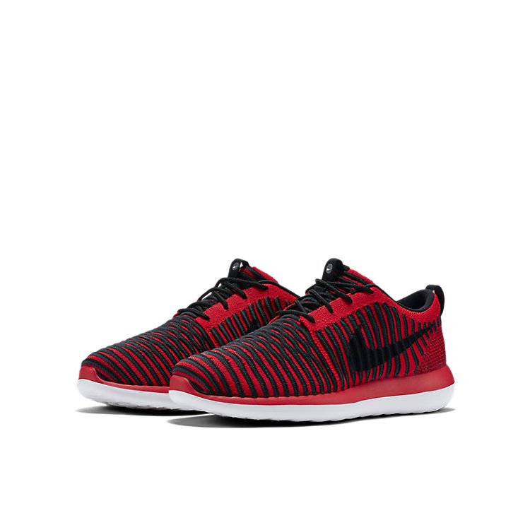 (GS) Nike Roshe Two Flyknit 'University Red Black Anthracite' 844619-600
