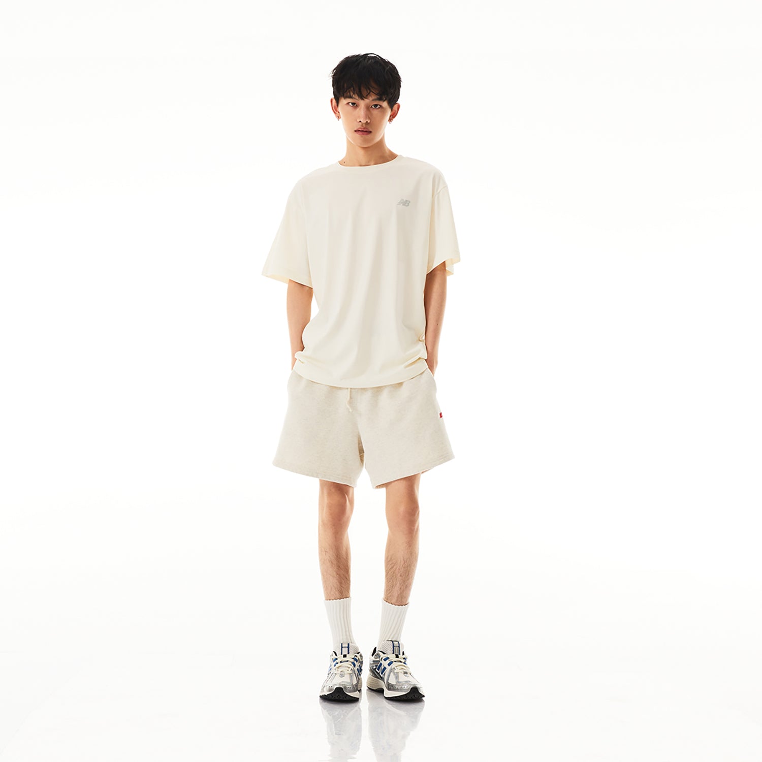 New Balance NB Small Logo T-Shirt Asia Sizing 'White' NEE24081-WT
