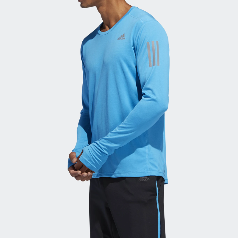adidas Own The Run Ls Running Long Sleeves Blue DQ2559