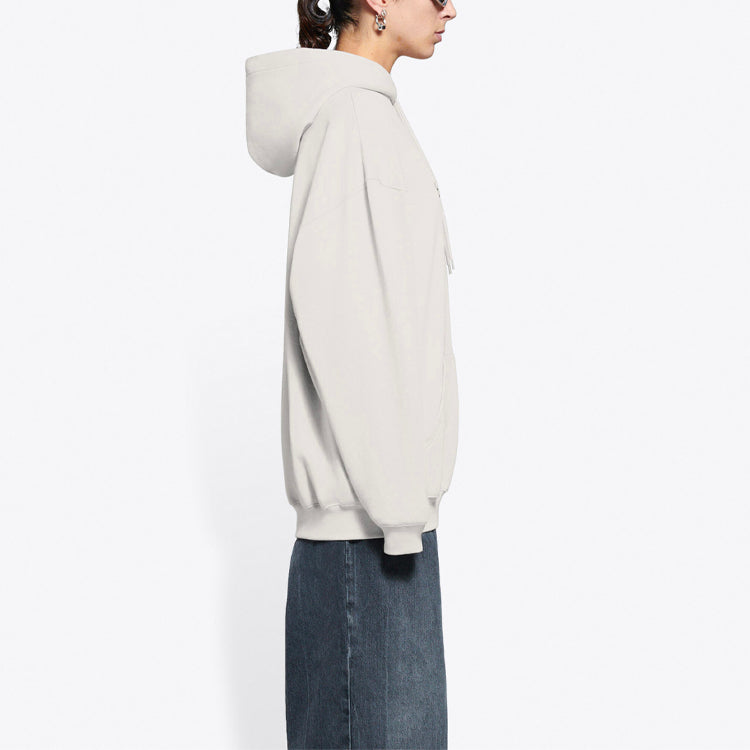 (WMNS) Balenciaga SS21 Hoodie Gray 578135TIV552984
