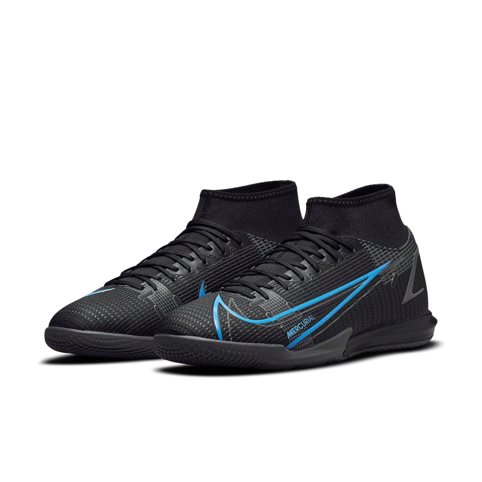 Nike Mercurial Superfly 8 Academy IC 'Black Blue' CV0847-004