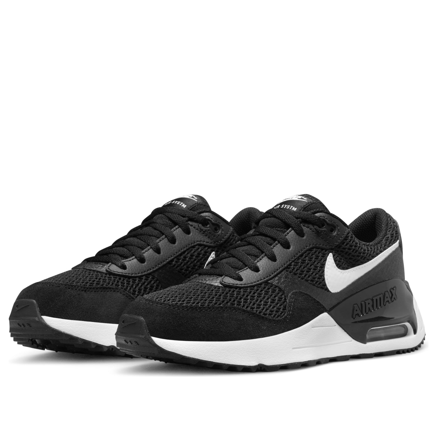 (GS) Nike Air Max SYSTM 'Black Wolf Grey' DQ0284-001