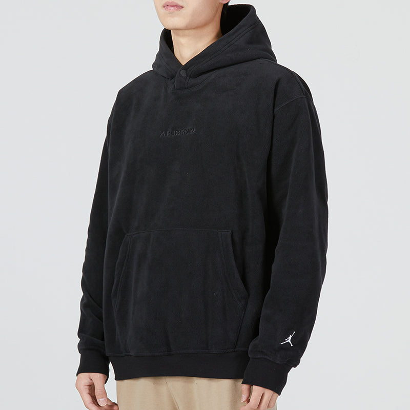 Air Jordan Essential Winter Fleece Hoodie Asia Sizing 'Black' DV1572-010