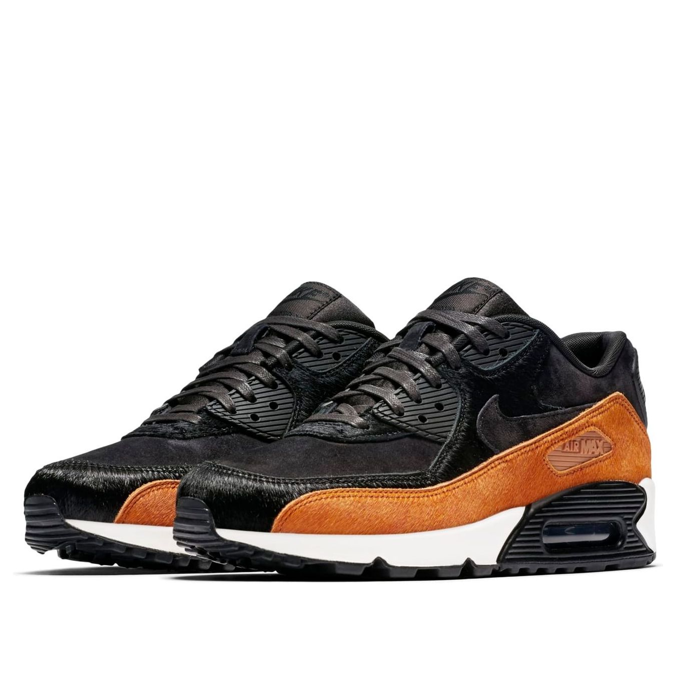 (WMNS) Nike Air Max 90 'Pony Tar Black' 898512-005
