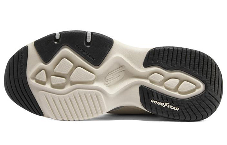 (WMNS) Skechers D'lites 4.0 'White Blue' 896144-NTBK