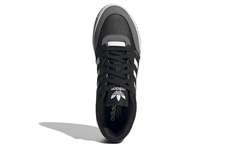 adidas originals Drop Step Low 'Black Dark Gray White' GW9733