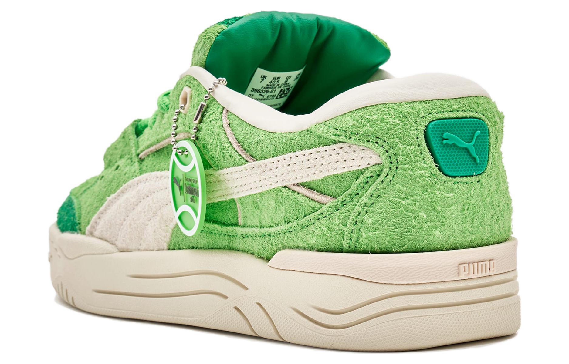 PUMA X Balansa 180 Suede Shoes 'Archive Green' 396326-01