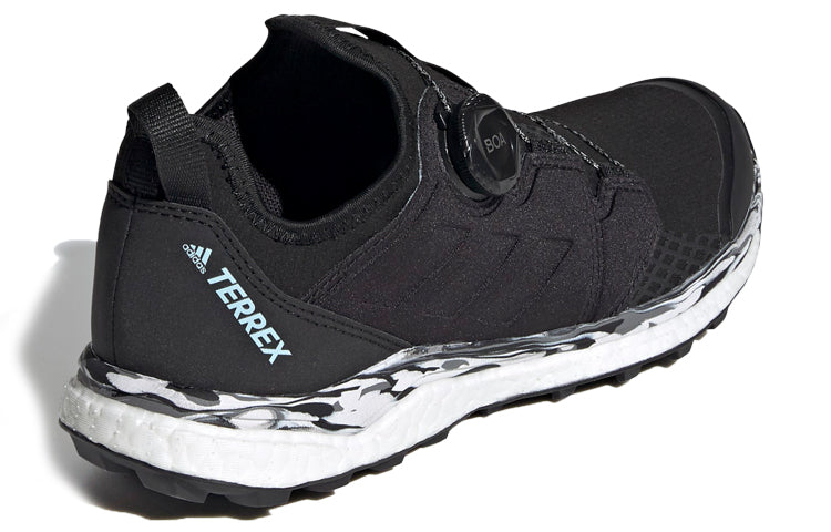 (WMNS) adidas Terrex Agravic Boa Trail Running 'Black White' EH2306