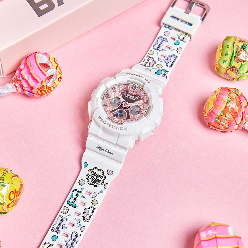 CASIO Baby-G 'White Pink' BA-130-7A1PRC
