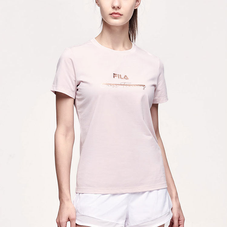 (WMNS) FILA Athletics Logo Printing Pink A11W121104F-PK
