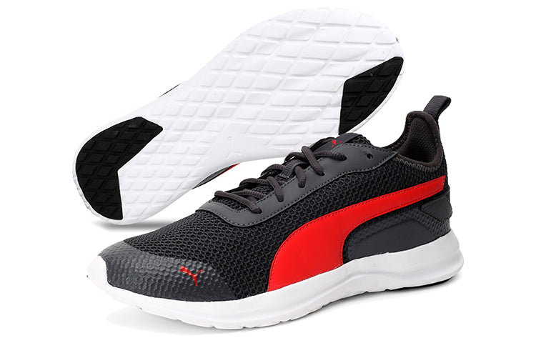 PUMA Manitoba IDP Shoes Black/White/Red 372580-03