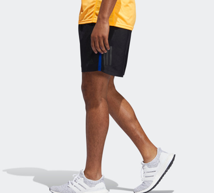 adidas Minimalistic Solid Color Training Sports Shorts Black DQ2568