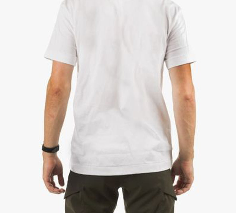 COMME des GARCONS PLAY Upside Down Polka Dot Tee 'White Red Navy' AZ-T240-051-1