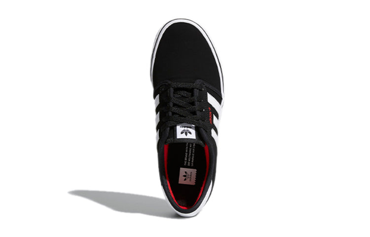 (GS) adidas originals Seeley J 'Black White Red' BY4078