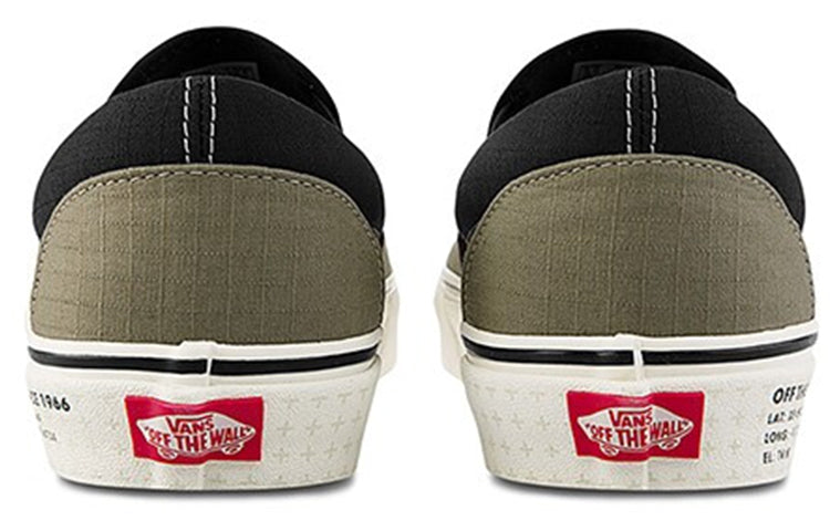 Vans Classic Slip-On '66 Supply - Vetiver Black' VN0A4U381FX