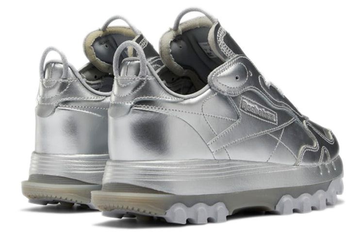 (WMNS) Reebok Cardi B x Classic Leather 'Silver Metallic Pewter' GW2632