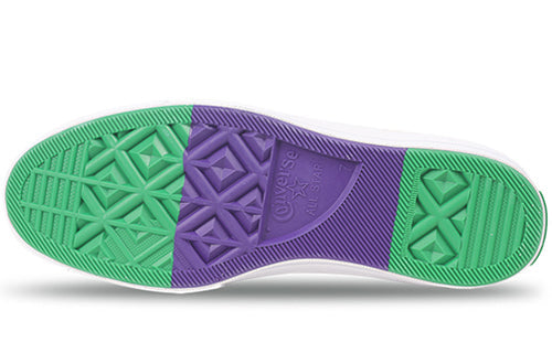 Converse Mens One Star Ox Grand Slam Suede 'White/Court Purple/Green 160592C