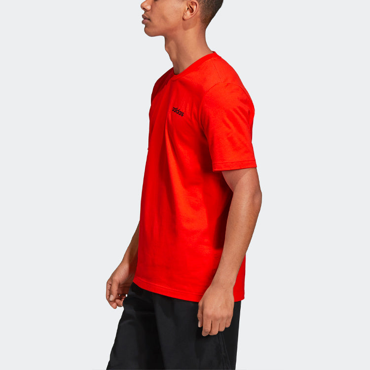 adidas Sports Stylish Short Sleeve Red DU0385