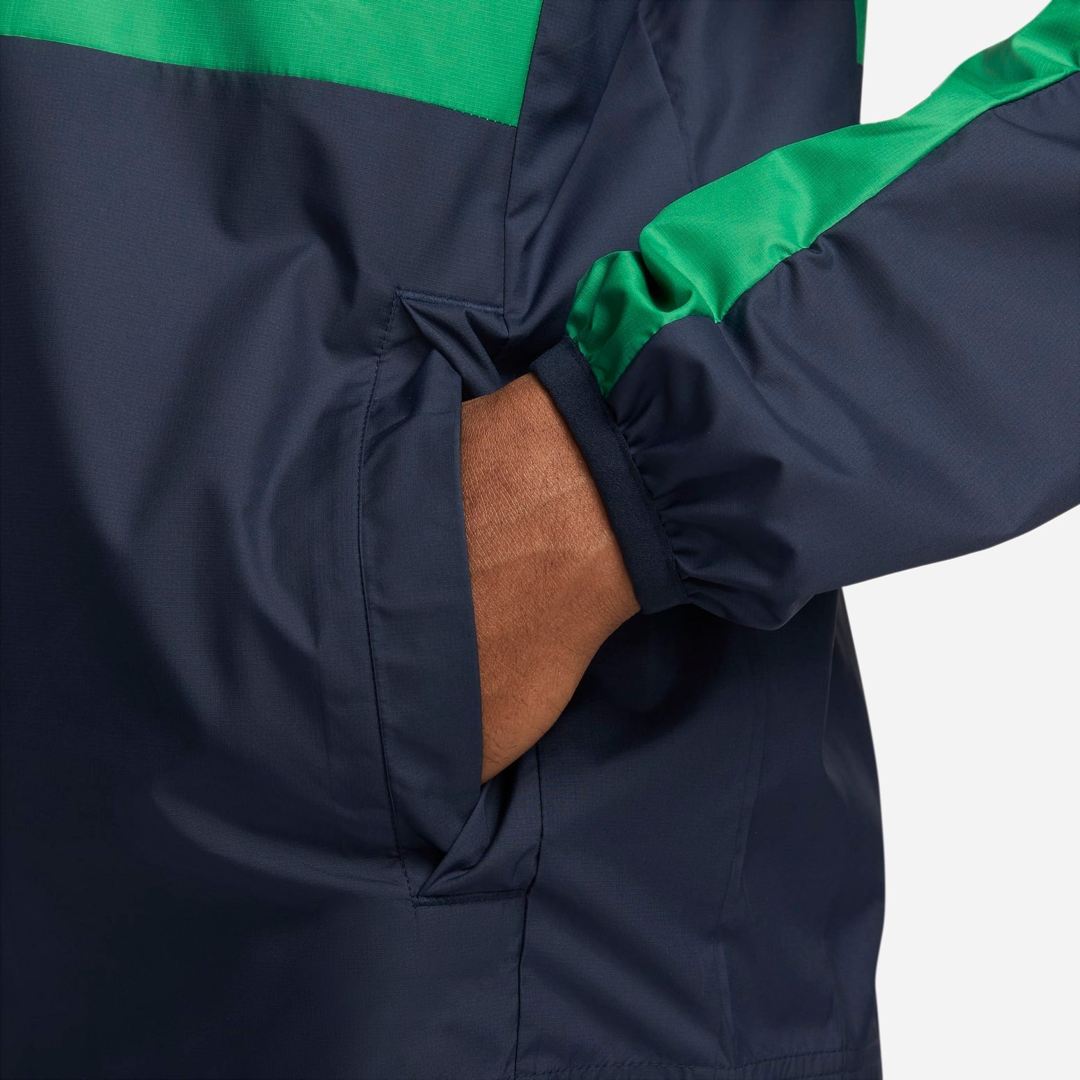 Nike 22-23 Nigeria AWF Mens Full-Zip Jacket 'Green' DN1082-302